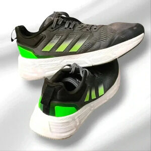 Adidas Men’s Questar Running Size 11 Black/Green |GY2262|